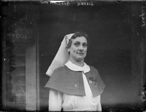 Sister Aitchison at an investiture