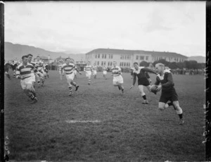 Petone versus Hutt rugby match