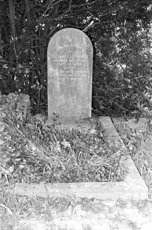 Lawrence family grave, plot 33.E, Sydney Street Cemetery.