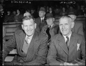 Former well-known rugby players, Messrs Calcinai and Lambourn