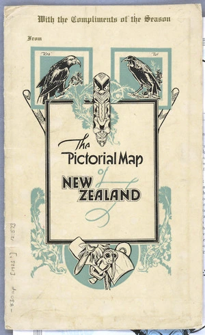 The pictorial map of New Zealand