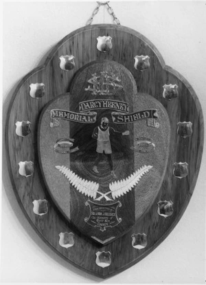 Darcy Heeney Memorial Shield for boxing - Photograph taken by Auton Low