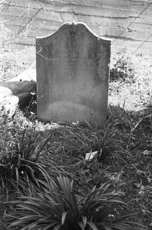 The grave of Mary Couper, plot 0716, Bolton Street Cemetery