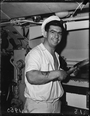 Sailor from HMS Telemachus, Wellington