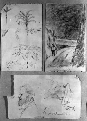 Pearse, John 1808-1882 :[Miscellaneous sketches] 1856
