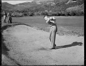 Golfer Ray Kearns at Miramar