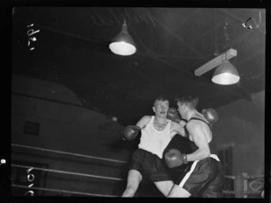 Mitchell in boxing match