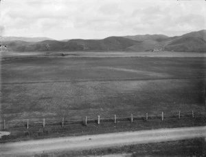 Part 1 of a 3 part panorama depicting a landscape in Miramar, Wellington