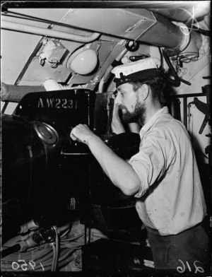 Sailor from submarine HMS Telemachus, Wellington