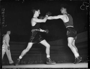 Beasley versus Morris boxing match