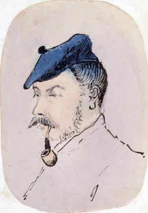 Artist unknown :[Album of an officer]. L[ieutenant] Sherlock, 74 [th] High[lan]ders 'Orontes', 1864.