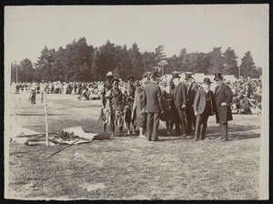 At the New Zealand International Exhibition Christchurch, 1906-1907
