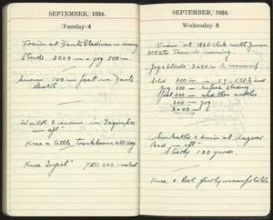 Diary entries for 4-5 September 1934