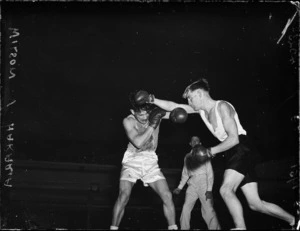 Wilson versus Hakaria boxing match