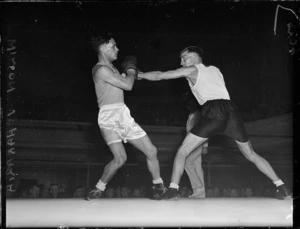 Wilson versus Hakaria boxing match