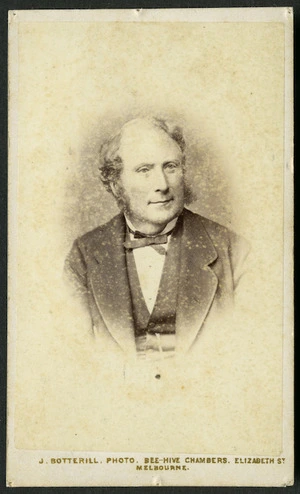 Botterill, John, 1817-1881: Portrait of Edward Dobson