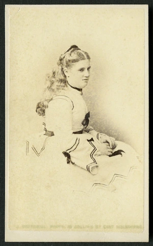 Botterill, John, 1817-1881: Portrait of an unidentified woman