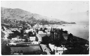 Creator unknown : Photograph of Akaroa, Canterbury