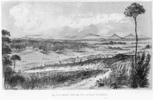 [Halcombe, Edith Stanway (Swainson)] 1844-1903 :Halcombe from Stanway Street 1878