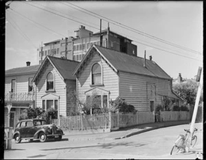 Houses for demolition in Mowbray Street, Wellington