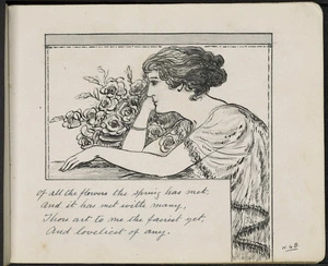 Baker, William George, 1864-1929 :Of all the flowers the spring has met ... [1920-1925]