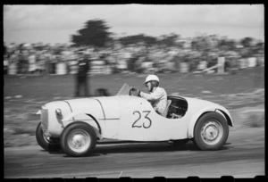 Jim Boyd at Levin motor racing meeting