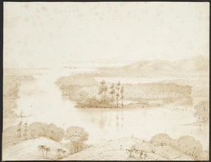 Heaphy, Charles 1820-1881 :The Aorere Valley Massacre Bay Nelson [1843]