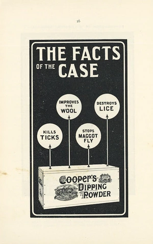 Advertisement for Cooper's Dipping Powder