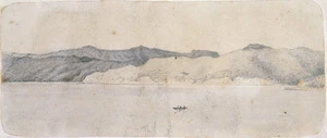 Artist unknown :[Album of an officer. Coastline viewed from ship. Between 1865 and 1867]
