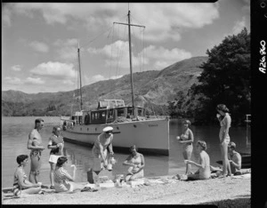 Queen Charlotte Sound, Marlborough - Photograph taken by K V Bigwood