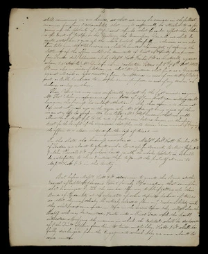 Fourth page of copy case realting to the presumed death of Captain Samuel Stephenson