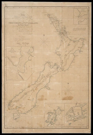 To the Right Honble. Thos. Spring Rice, Secretary of State for the Colonies, this chart of New Zealand, from original surveys is respectfully dedicated / / by Thomas McDonnell ; engraved by Jas. Wyld.