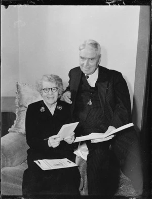 Walter Nash and Mrs Nash