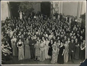 Dance organised by the YWCA during the Second World War - Photograph taken by William Hall Raine