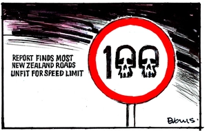 Roads unfit for speed limit