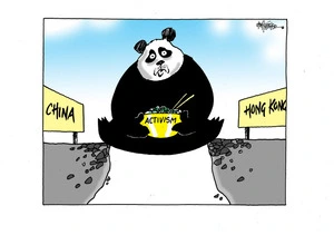 China and Hong Kong activism