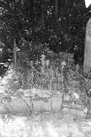 Grave of William Kershaw, plot 34.E, Sydney Street Cemetery.