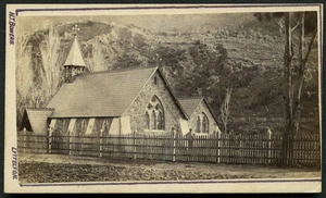 Bowers, H T (Lyttelton) : St John the Evangelist Church, Okains Bay, Banks Peninsula, 1890s