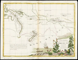 Nuove Scoperte : fatte nel 1765, 67 e 69 nel : mare del sud / G. Zuliani scl ; G. V. Pasquali, scri.