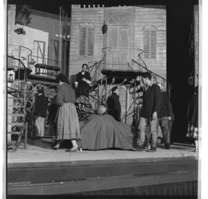 Final dress rehearsal for the New Zealand Opera production Porgy and Bess