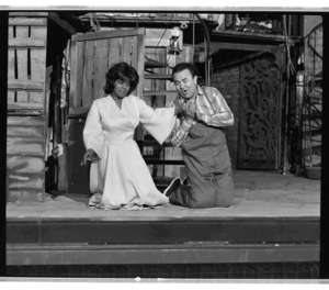 Final dress rehearsal for the New Zealand Opera production Porgy and Bess