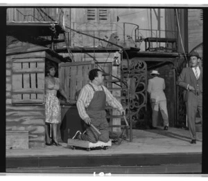 Final dress rehearsal for the New Zealand Opera production Porgy and Bess