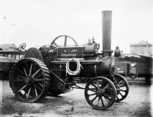 Steam traction engine, Stratford