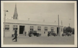 The community bank building, Napier, after the 1931 Hawke's Bay Earthquake