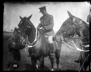 General Godley at the New Zealand Division horse show