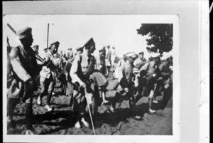 Captured World War I officers