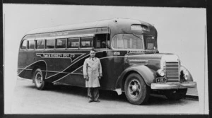 Kennedy Brothers bus and driver