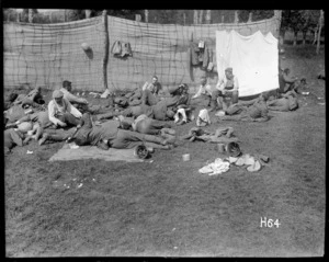 German prisoners taken by New Zealanders at Messines