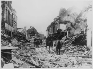 Bapaume, France, during World War I