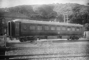 Passenger carriage AA 1619 at Petone Railway Workshops